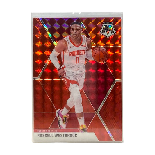 PANINI NBAカード MOSAIC PRIZM RUSSELL WESTBROOK ROCKETS 13/88 #134 中古 IT2