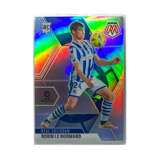 PANINI サッカーカード MOSAI LALIGA PRIZM ROBIN LE NORMAND REAL SOCIEDAD #54 中古 IT2