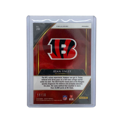 PANINI NFLカード SELECT PRIZM RYAN FINLEY CINCINNATI BENGALS 10/10 #281 中古 IT1