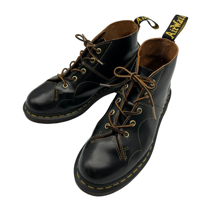 Dr.Martens ドクターマーチン CHUCH モンキーブーツ UK6 (約25.0cm) ブラック 靴 シューズ レディース レザー 中古 W1