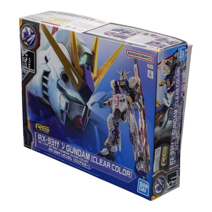 BANDAI SPIRITS RG 1/144 GUNDAM SIDE-F限定 RX-93ff νガンダム[クリアカラー] 機動戦士ガンダム 逆襲のシャア a1