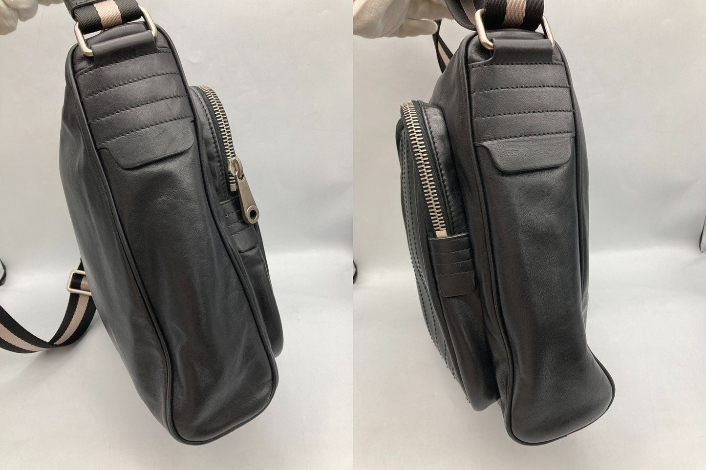 BALLY バリー レザー ショルダーバッグ 中古 D4