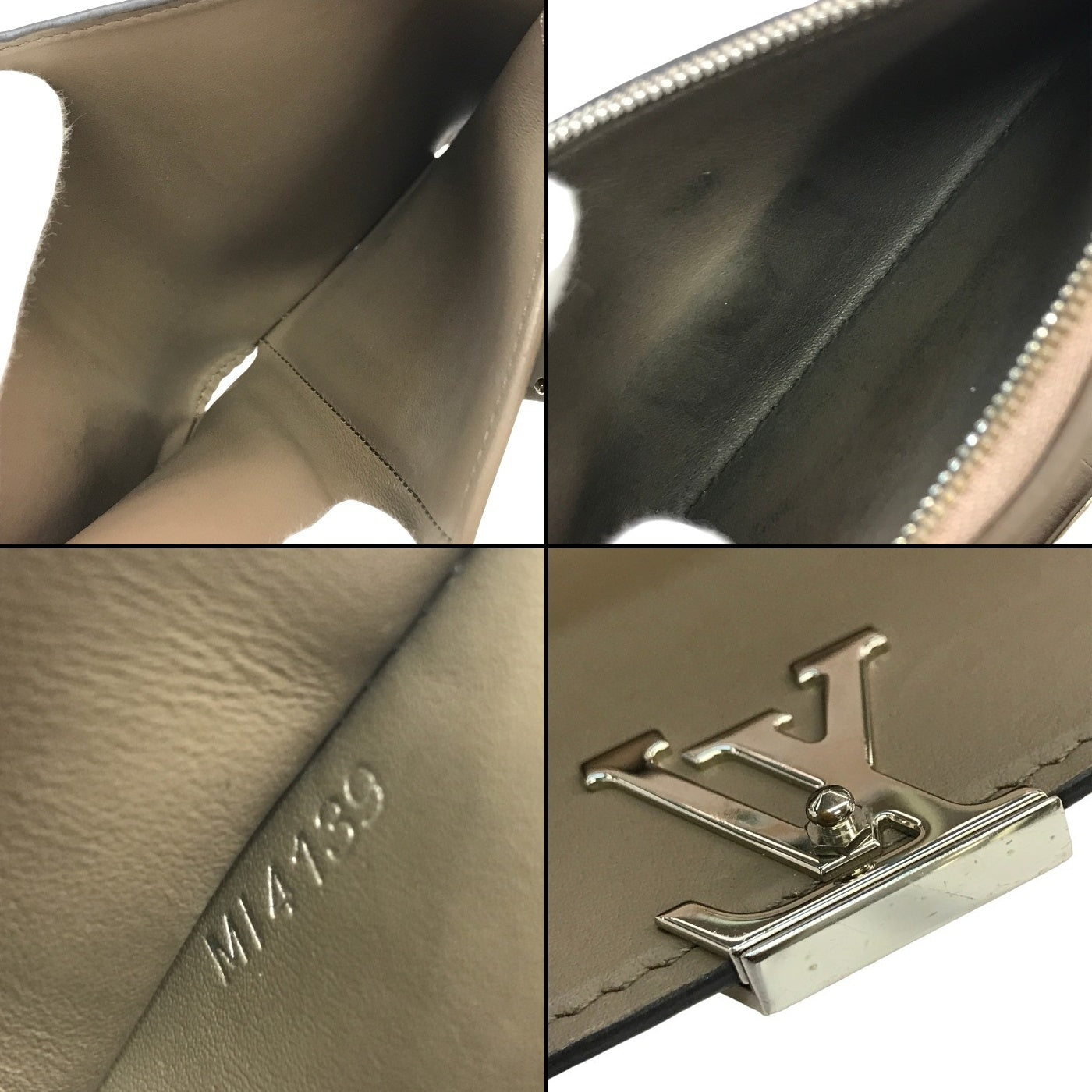 LOUIS VUITTON ルイヴィトン ポルトフォイユカプシーヌ コンパクト 財布 レディース 三つ折り ロゴ マグノリア M62156 中古 T1