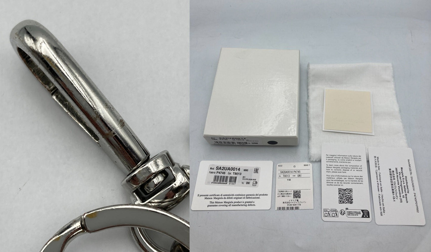 Maison Margiela メゾンマルジェラ 4ステッチ キーリング 中古 D4
