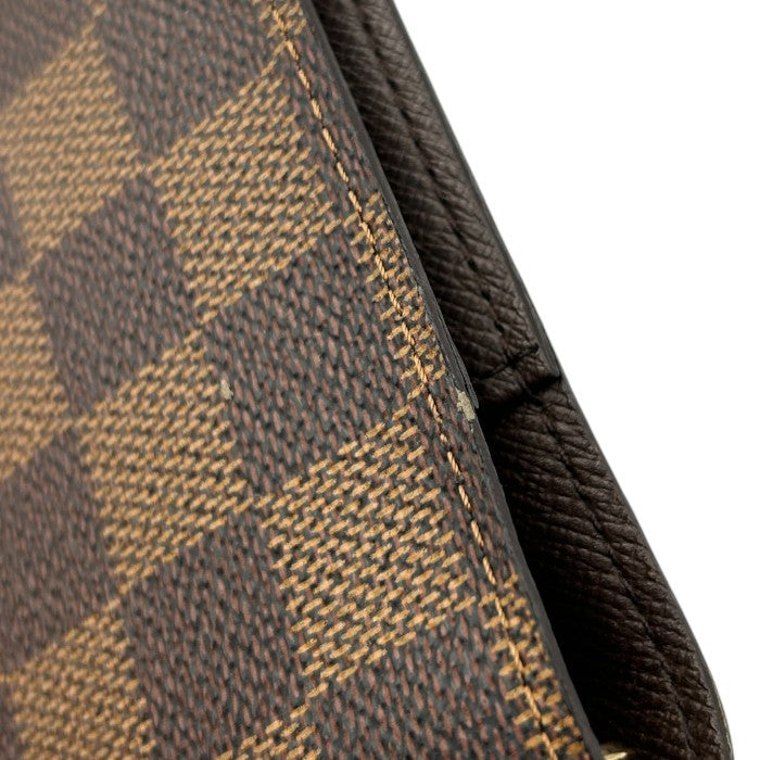 LOUIS VUITTON ルイヴィトン ダミエ アジェンダPM R20700 手帳カバー ブランド レディース メンズ 中古 W４