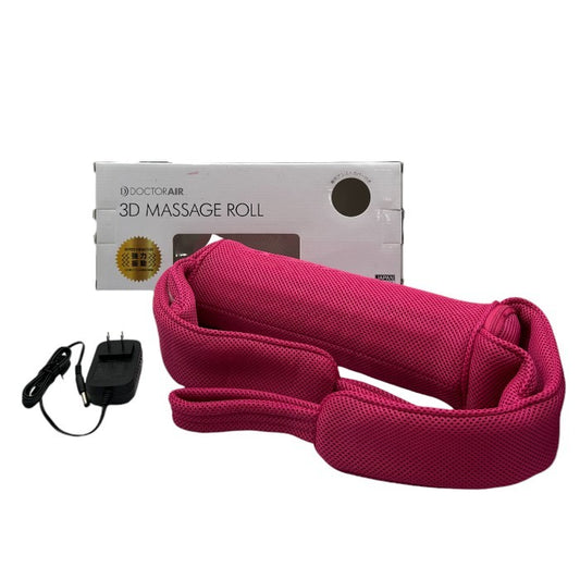 DOCTOR AIR 3D MASSAGE ROLL ドクターエア 3Dマッサージロール MR-001PK 医療機器認証番号：228AHBZX00025000 家電 健康 マッサージ機器 ピンク 中古 W４