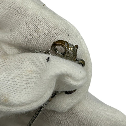 Christian Dior クリスチャン ディオール トロッター プレート ネックレス アクセサリー ブランド レディース ペンダント 中古 W1