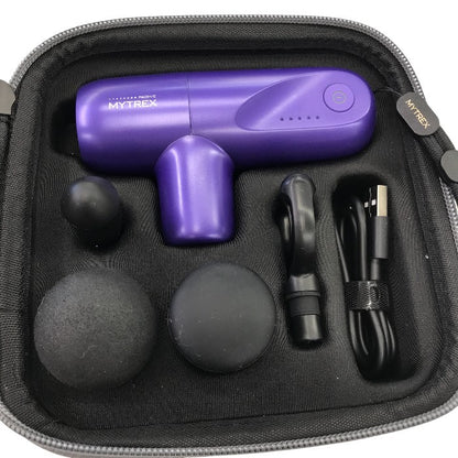 MYTREX マイトレックス REBIVE MINI XS パープル 筋膜リリースガン ハンディガン ボディケア リバイブミニエックスエス MT-RMXS21P 中古 Y1