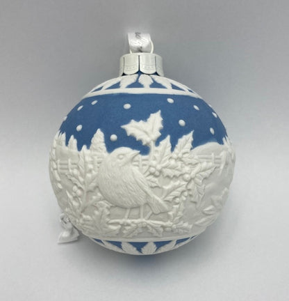 WEDGWOOD ウェッジウッド ホリデイ オーナメント Christmas Countryside Bauble 中古 D4