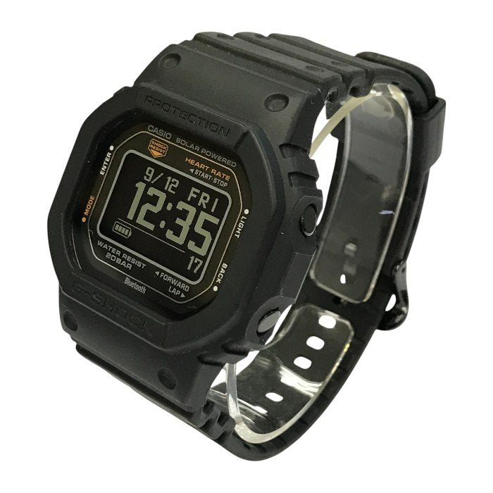 CASIO G-SHOCK 腕時計 メンズ デジタル G-SQUAD ランニング アプリ連動 睡眠計測 DW-H5600-1JR 中古 T1