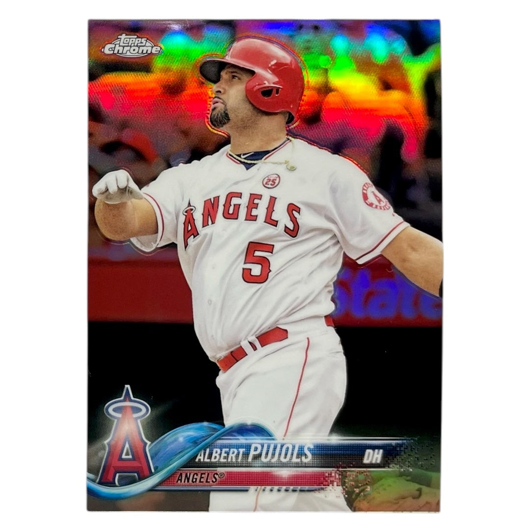 TOPPS MLBカード CHROME ALBERT PUJOLS ANGELS #45 中古 IT2