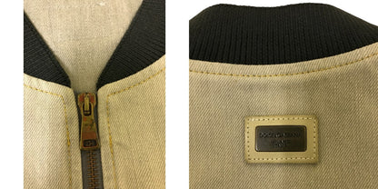 DOLCE & GABBANA ドルチェ&ガッバーナ ブルゾン メンズ デニム ジップアップ グレー 44サイズ アウター 秋 冬 中古 W1