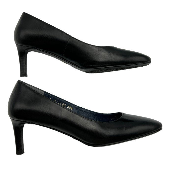 O'RIC オーリック GILLES ラウンドトゥ レディース パンプス 35 1/2 (約22.5cm)  中古 W４