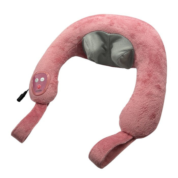 オムロン ネックマッサージャー ピンク HM-141-PK 医療機器認証番号：226AABZX00086000 マッサージ器 家電 首 肩 太もも 中古 W４