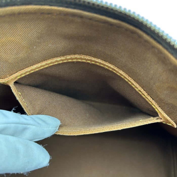 LOUIS VUITTON ルイヴィトン モノグラム アルマPM ハンドバッグ レディース 定番 シンプル ブラウン M53151 ブランド 鞄 お出かけ 通勤 中古 W４