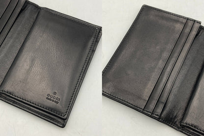 GUCCI グッチ レザー 名刺入れ パスケース 030・3661・1579 中古 D4