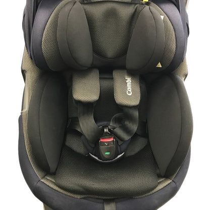 Combi コンビ ホワイトレーベル THE S ISOFIX エッグショック ロッタ チャイルドシート R129適合 360°回転 ウォッシャブル オリゴーリオネイビー ZC-690 中古 T1