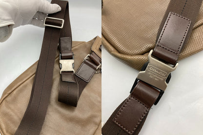 COACH コーチ トンプソン ボディバッグ スリングバッグ 70716 中古 D4