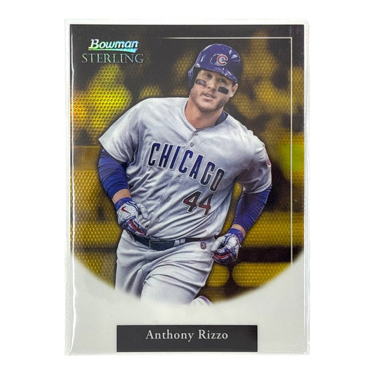 TOPPS MLBカード BOWMAN STERLING ANTHONY RIZZO CHICAGO CUBS 05/50 #SR-AR 中古 IT1