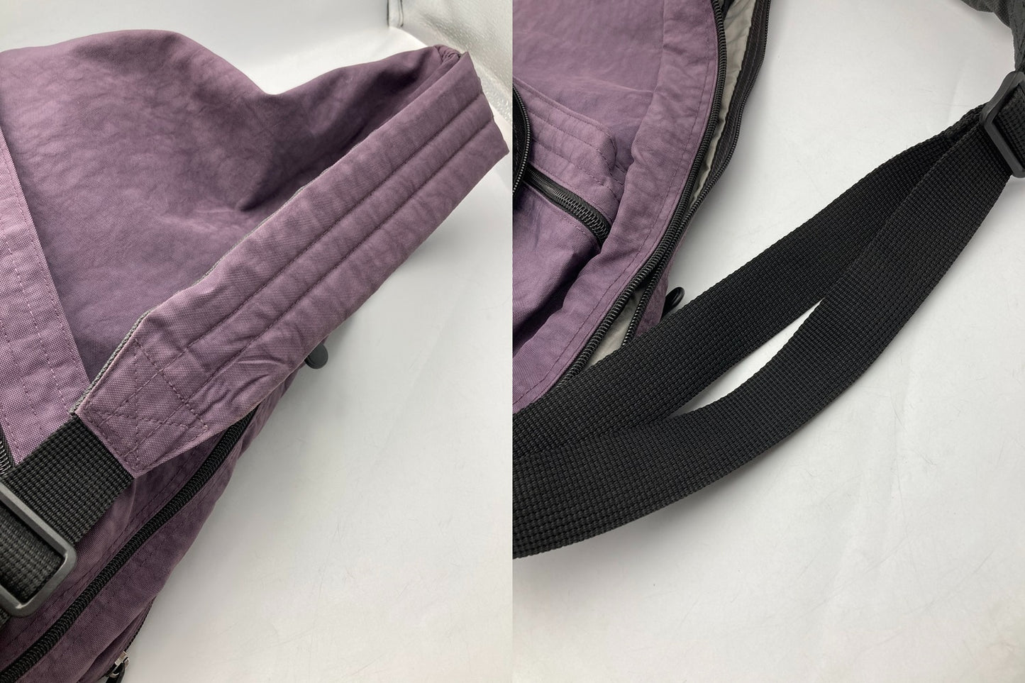 HEALTHY BACK BAG ヘルシーバックバッグ ビッグバッグ (プラム) 中古 D4