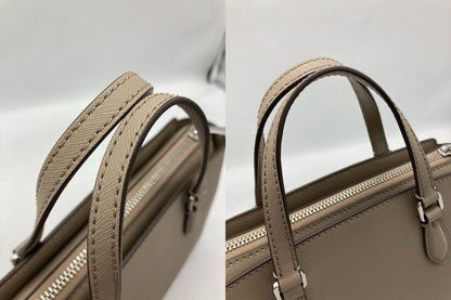 TORY BURCH トリーバーチ エマーソン MINI TOP ZIP TOTE 2WAY ショルダーバッグ 中古 D4