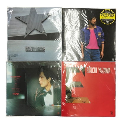 矢沢永吉 LPレコード 13点/16枚セット ゴールドラッシュ KAVACH等 邦楽 アナログ E.YAZAWA 中古 T1