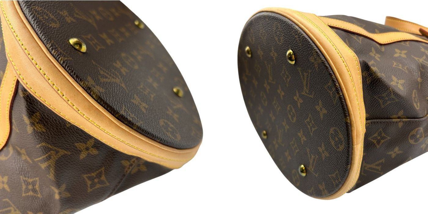 LOUIS VUITTON ルイヴィトン モノグラム バケットGM M42236 ブランド 鞄 バッグ レディース おしゃれ 中古 W1