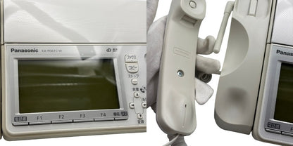 Panasonic パナソニック パーソナルファックス KX-PD615DL-W FAX 電話機 おたっくす 家電 子機 親機 コピー 中古 W４