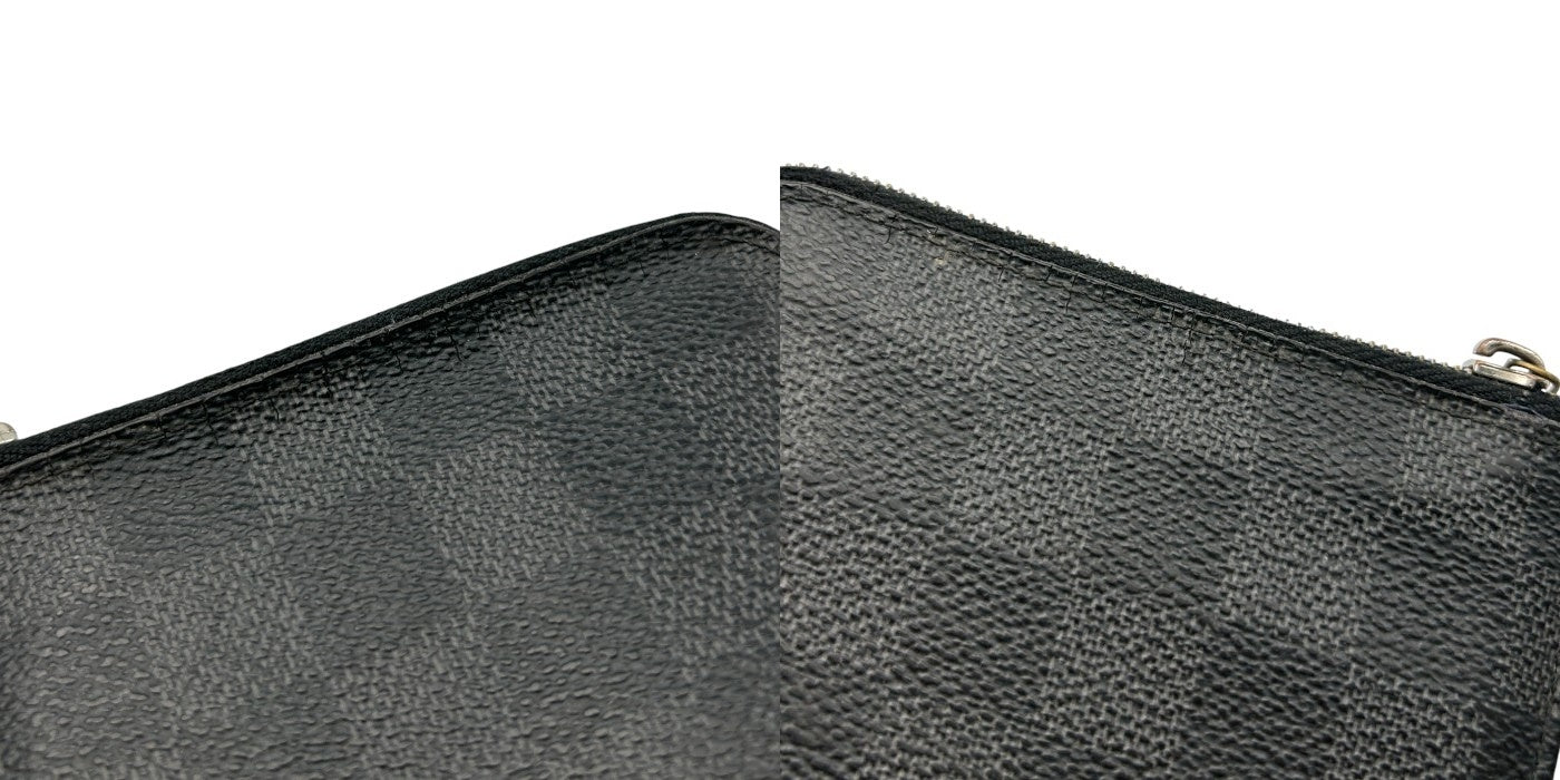 LOUIS VUITTON ルイヴィトン ダミエグラフィット ポルトモネNM コインケース メンズ N63237 小銭入れ ブランド ミニ コンパクト 中古 W４