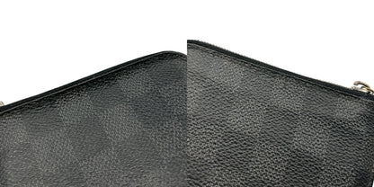 LOUIS VUITTON ルイヴィトン ダミエグラフィット ポルトモネNM コインケース メンズ N63237 小銭入れ ブランド ミニ コンパクト 中古 W４