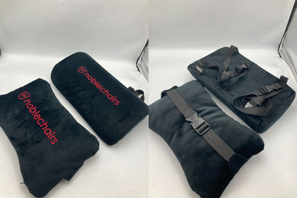 noblechairs epic ノーブルチェアーズ エピックシリーズ ゲーミングチェア NBL-PU-RED-003 中古 D4