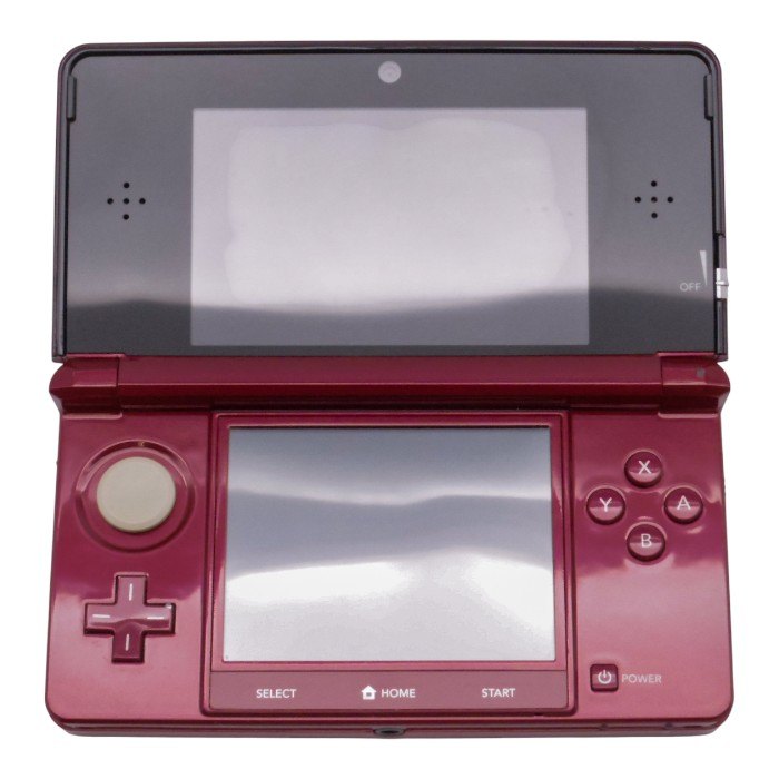 任天堂 ニンテンドー3DS フレアレッド CTR-001(JPN) 中古 a1