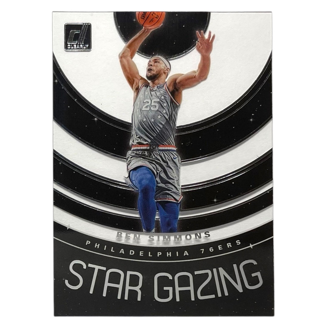 PANINI NBAカード CLEARLY DONRUSS BEN SIMMONS PHILADELPHIA 76ERS #3 中古 IT2