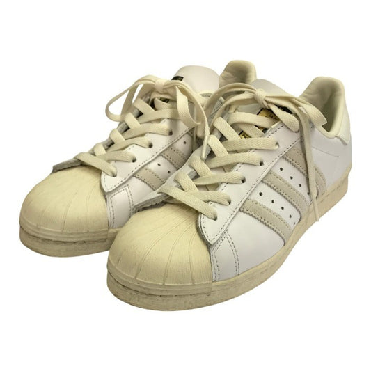adidas × URBAN RESEARCH DOORS スーパースター スニーカー レディース ローカット SUPERSTAR シンプル ホワイト 24.0cm ID5113 中古 T1