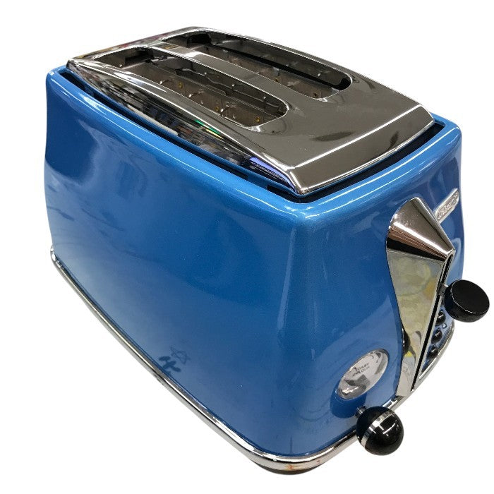 デロンギ ポップアップトースター アイコナ  10~4枚切パン対応 ブルー CTO2003J-B 中古 Y1