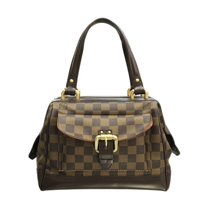 LOUIS VUITTON ルイヴィトン ダミエ ナイツブリッジ ハンドバック レディース 開口部広い ブラウン N51201 中古 T1