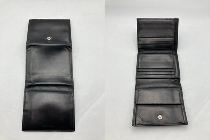 PRADA プラダ レザー 3つ折り財布 中古 D4