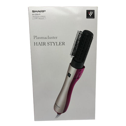 未使用品 シャープ プラズマクラスターイオンヘアスタイラー レッド系 IB-CB56-R SHARP カールドライヤー ヘアケア 家電 温風 冷風 中古 W４