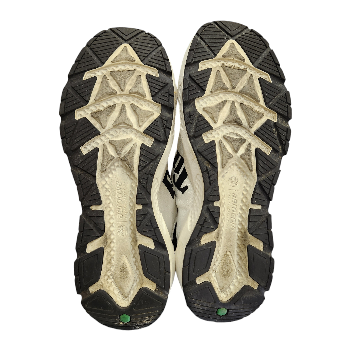 Timberland ティンバーランド リップコード リップストップ スニーカー メンズ ローカット スリッポン ホワイト/ブラック 27.5cm A5QCX 中古 T1