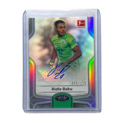 TOPPS サッカーカード TIER 1 RIDLE BAKU WOLFSBURG /125 #BO-RB 中古 IT2