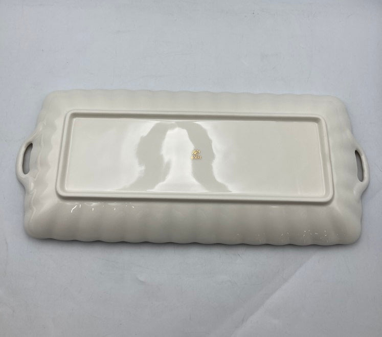 香蘭社 花しらべ トレー サンドイッチトレー 中古 D4