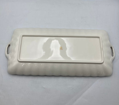 香蘭社 花しらべ トレー サンドイッチトレー 中古 D4