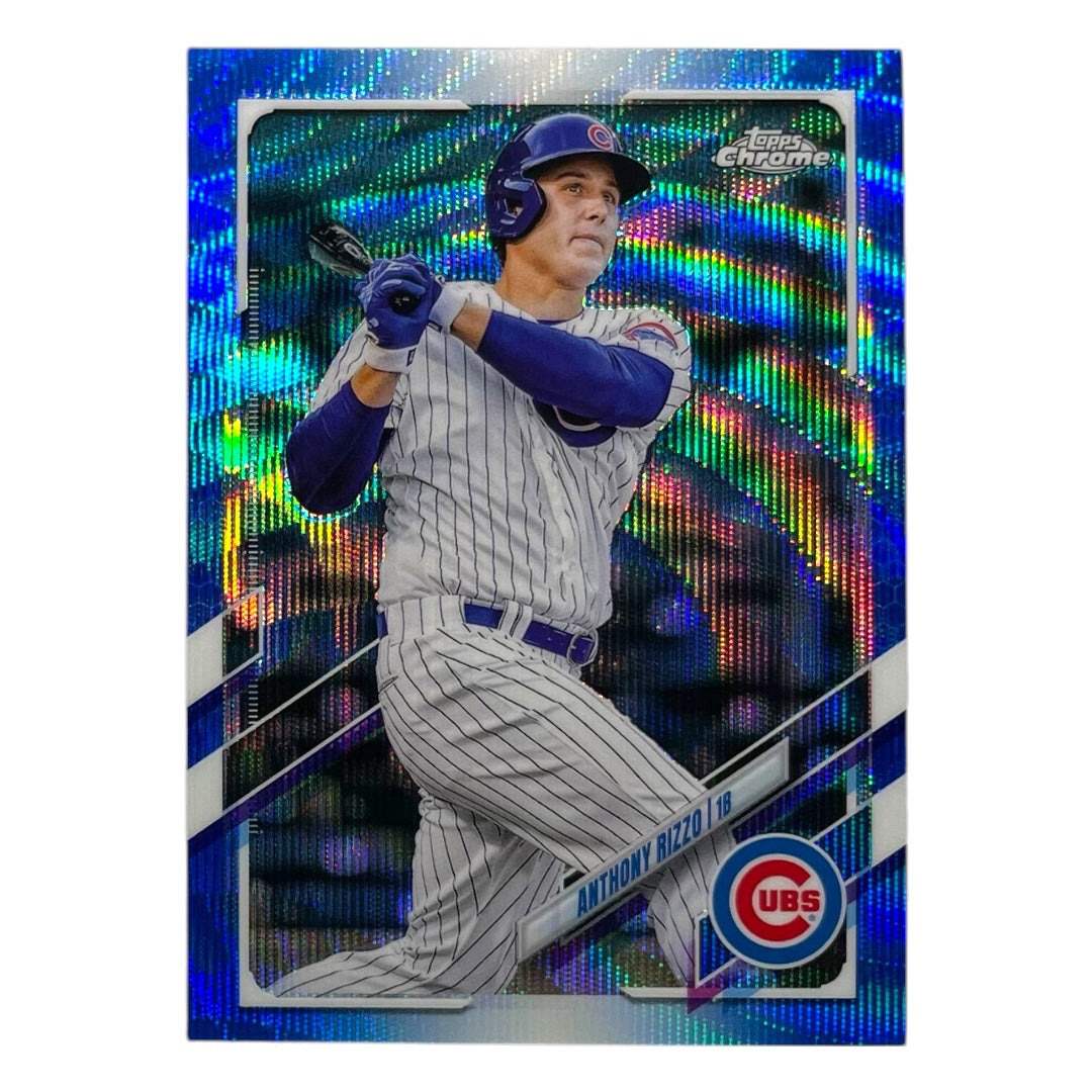 TOPPS MLBカード CHROME ANTHONY RIZZO CHICAGO CUBS /75 #165 中古 IT2