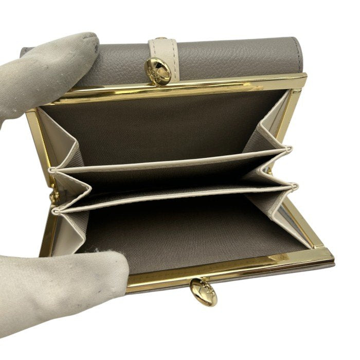 Samantha Thavasa Petit Choice サマンサタバサ プチチョイス 折りたたみ 三つ折り 財布 レディース コンパクト ミニ かわいい ガマ口 中古 W４