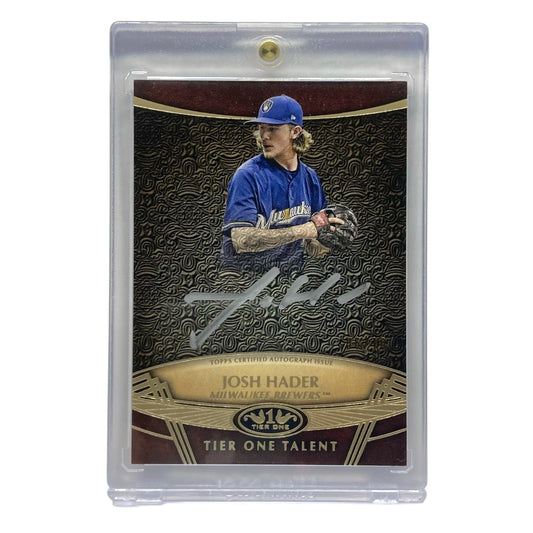 TOPPS MLBカード TIER ONE JOSH HADER BREWERS 06/10 #TTA-JHA 中古 IT2