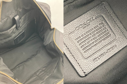 COACH コーチ レザー 2WAY ボストンバッグ F27614 中古 D4