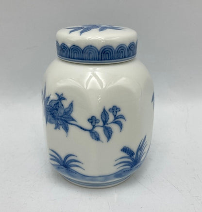 御室焼 和善造 北村和善  紫交趾三仙果 茶心壷 中古 D4