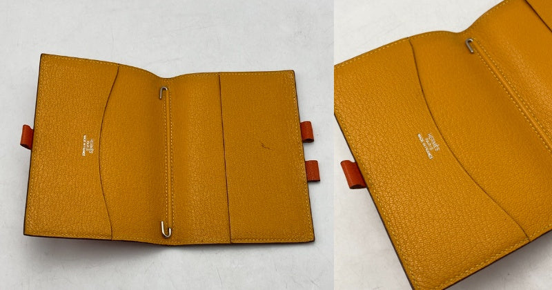 HERMES エルメス アジャンダGM 手帳カバー 中古 D4