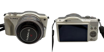 Panasonic パナソニック ミラーレス 一眼 カメラ DMC-GF5 デジタルカメラ ズーム 1210万画素 写真 撮影 中古 W1
