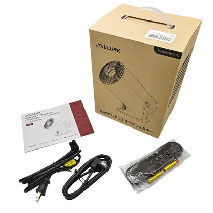 JOWLURK Wi-Fi6 Bluetooth5.3 4K対応 小型プロジェクター A30 中古 H4